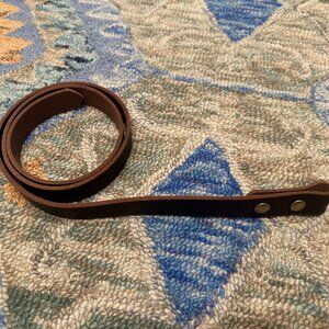 Leather Belt- Handmade from Etsy
